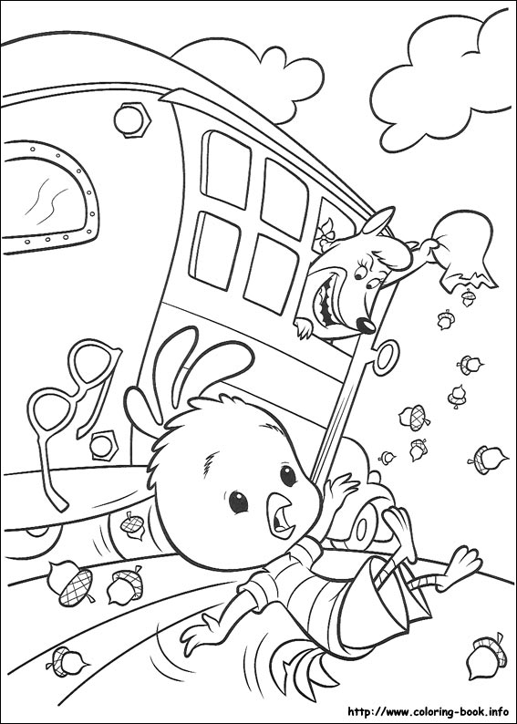 Chicken Little coloring picture